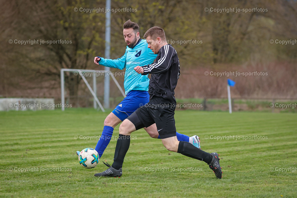 BQ3I6167 | 06.04.2023; Kreisliga B Wetzlar; Rasenplatz Katzenfurt; SF Katzenfurt - SG Biskirchen/Ulmtal; Ergebnis: 6:0 (2:0)