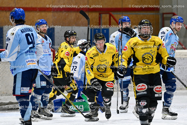 EC Spittal Hornets vs. ESC Steindorf 28.10.2023 | #57 Wilfan Franz, #24 Brunner Noel, #22 Thaler Tim