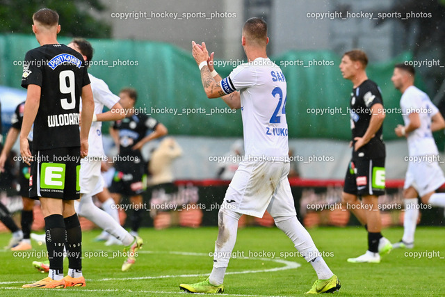 SAK vs. SK Sturm 22.7.2023 | #9 Szymon Wlodarczyk, #24 Zoran Vukovic