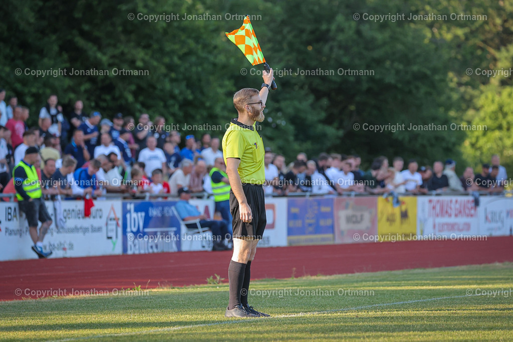 BQ3I1610 | 14.06.2023; Relegation zur Gruppenliga Gi/Mr; Rasenplatz Gladenbach; SG Eschenburg - VfL Neustadt; Ergebnis: 0:1 (0:0)