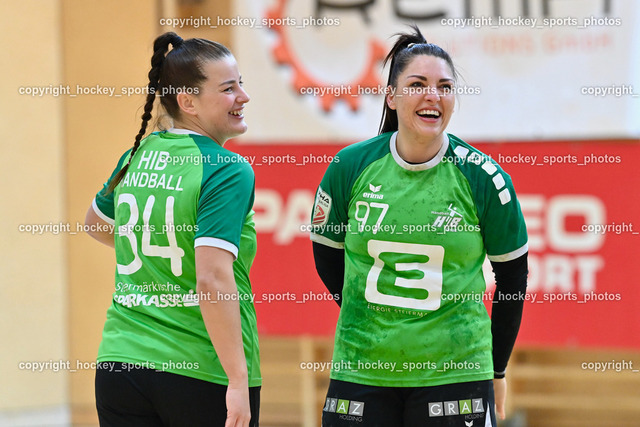 SC Ferlach Damen vs. HIB Graz 18.2.2023 | #34 Schuster Levak Slavica, #97 DAVIDOVIC Laura