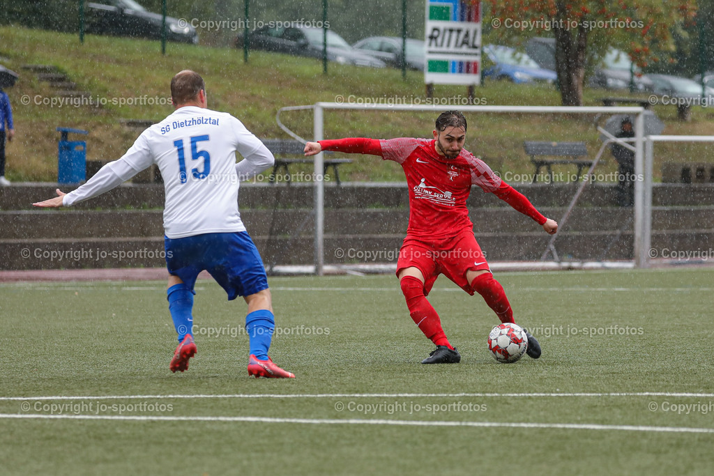 870A2664 | 18.09.2022; Kreisoberliga West; Kunstrasenplatz Ewersbach; SG Dietzhölztal : SG Türk Ataspor/Türkgücü Wetzlar; Ergebins 1:0 (1:0)