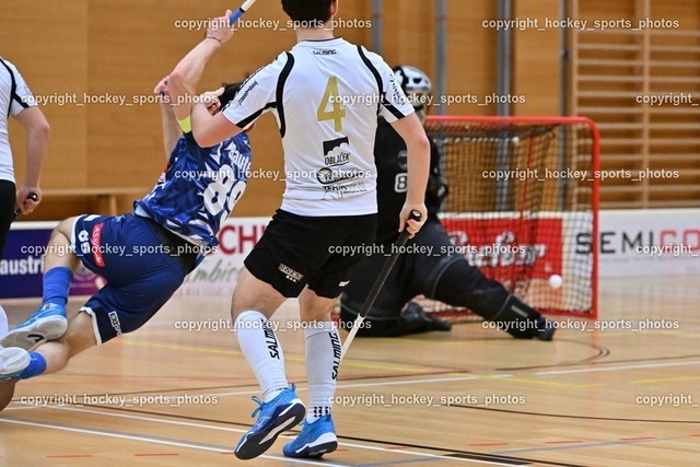 VSV Unihockey vs. FBK Insport 13.1.2024 | Tor VSV Unihockey, #4 Mai Oman, #89 Robert Rauter