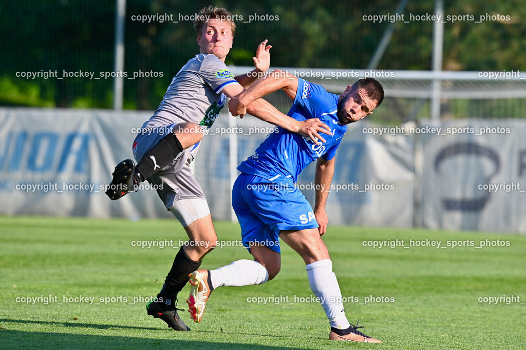 SAK vs. SV Dellach Gail 17.6.2023 | #99 Uros Palibrk, #13 Gabriel Umfahrer