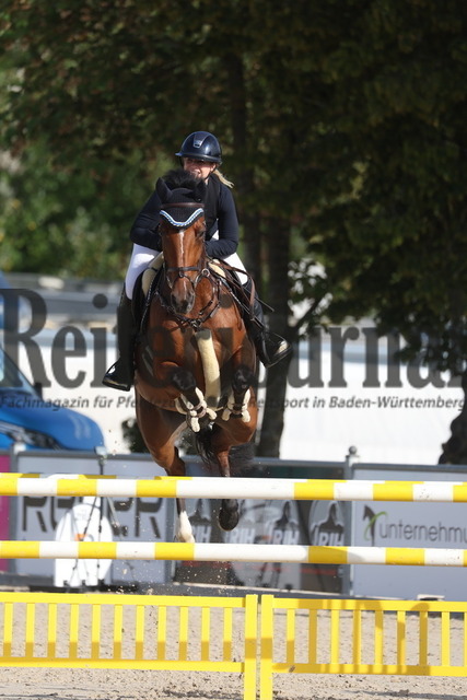 Villingendorf_2023_Prfg.Nr.014-02_Zwei-Phasen-Springprfg_Kl.M_Kristina Hackel_Coco Malou 3 (3) | Alle Fotos der Reiterjournal Fotografin Doris Matthaes im Reiterjournal Online-Fotoshop. - Realizzato con Pictrs.com