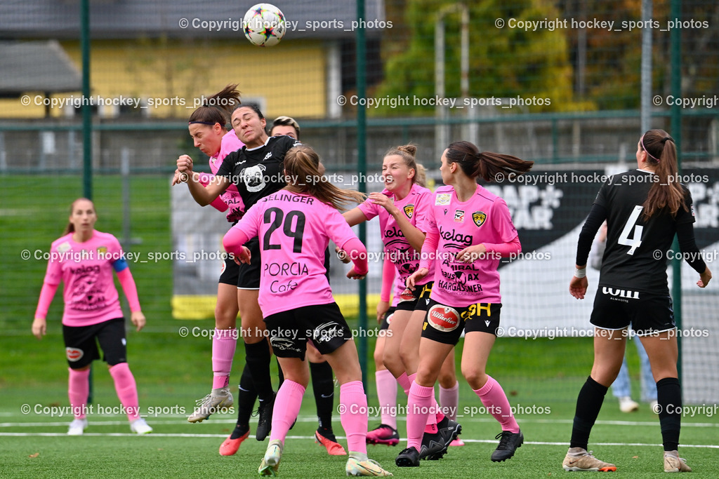 Liwodruck Carinthians Hornets vs. FC Pingau Saalfelden Frauen 29.10.2023  | #15 Marie Sophie Klocker, #26 Natalie Lynn Stephens, #29 Selina Tamara Selinger, #18 Laura Therese Kert, #8 Leni Eleanor Hassler, #4 Katrina Wetherell