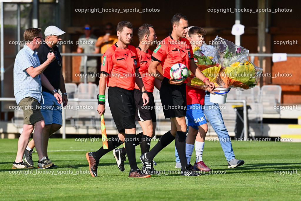 SAK vs. SV Dellach Gail 17.6.2023 | Hopfgartner Christoph, Ristoskov Emil, Glantschnig Gerold, Referees