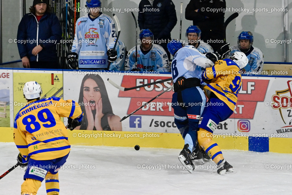 ESC Steindorf vs. EHC Althofen 22.2.2023 | #28 Bacher Stefan, #94 Zemasch Marcel