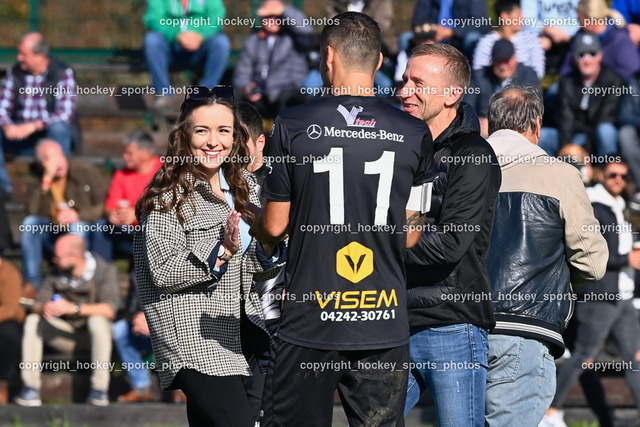 SV Rosegg vs. SC Magdalen 26.10.2022 | #11 Sandro Michael Ebner, Klaus Mitterdorfer Kärntner Fussballpräsident