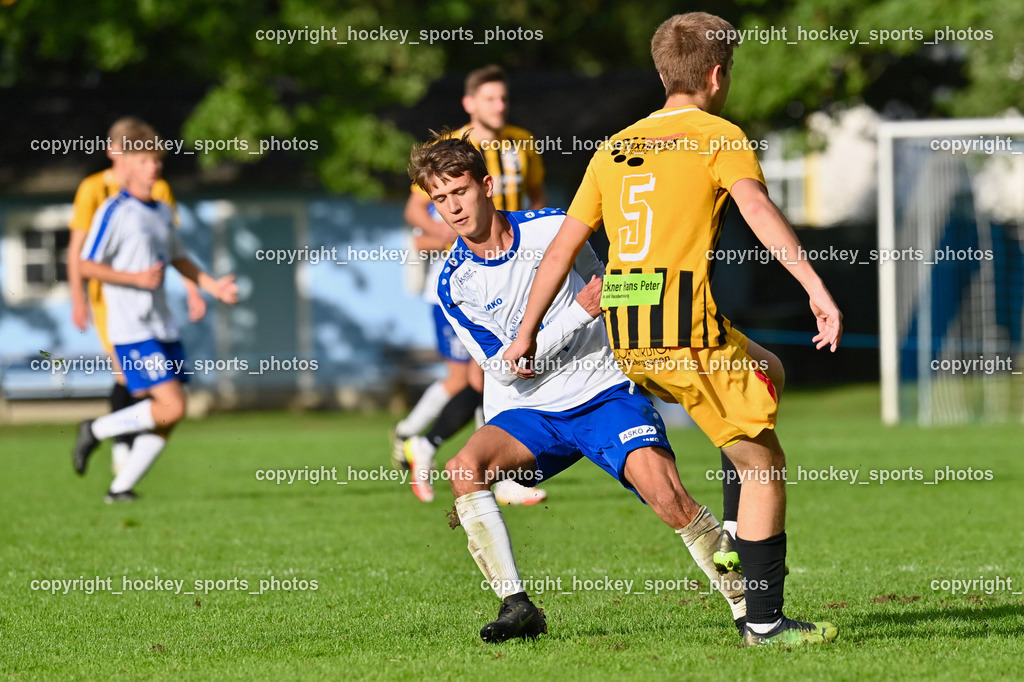 SK Treibach Juniors vs. SC Reichenau 17.9.2022 | #7 Samuel Mario Lauhard, #5 Paul Lackner