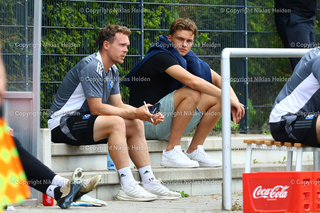 NH_HamburgerSVU21_HolsteinKielU23_Testspiel_20072025 | Fernando Dickes (Hamburger SV)Fußball I Herren I Testspiel I Saison 2025-2026  I Hamburger SV U21 - Holstein Kiel U23 I 20.07.2025 I Alexander-Otto-Akademie - Realisiert mit Pictrs.com