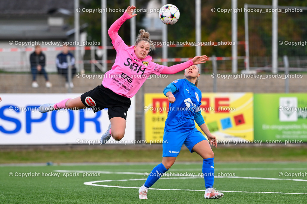 Liwodruck Carinthians Hornets vs. Union Geretsberg 6.11.2022 | #17 Vanessa Kraker, #3 Sara Rausch, Flugeinlage 