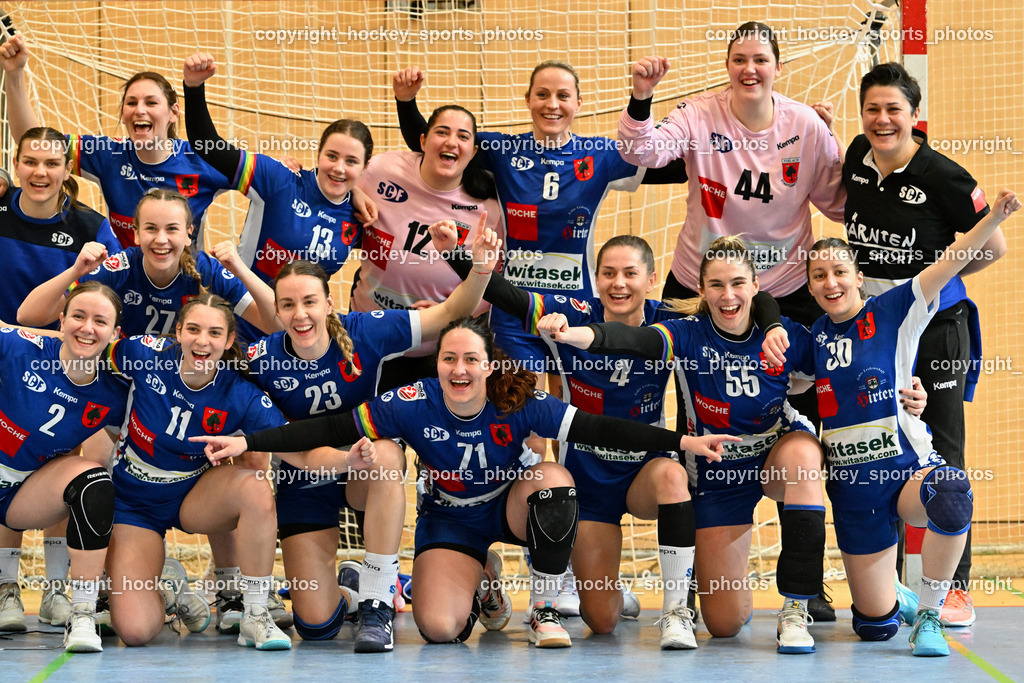 SC Ferlach Damen vs. Jags Wienerneustadt Vöslau 18.3.2023 | SC Ferlach Mannschaft, Mannschaftsfoto SC Ferlach