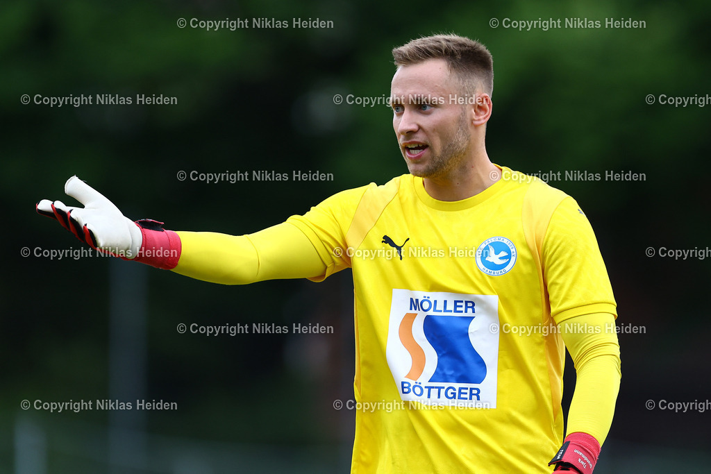 NH_USCPaloma_EimsbüttelerTV_Testspiel_11072025 | #1 Tjark Alfons Grundmann (USC Paloma)Fußball I Herren I Testspiel I Saison 2025-2026  I USC Paloma - Eimsbütteler TV I 11.07.2025 I Jonny-Rehbein-Sportplatz - Realisiert mit Pictrs.com