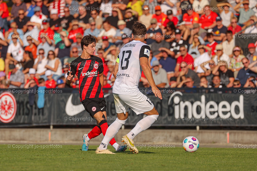 BQ3I4056 | 18.07.2023; Testspiel; Sibre Sportzentrum Haarwasen; TSV Steinbach Haiger - Eintracht Frankfurt; Ergebnis: 2:1 (1:1)