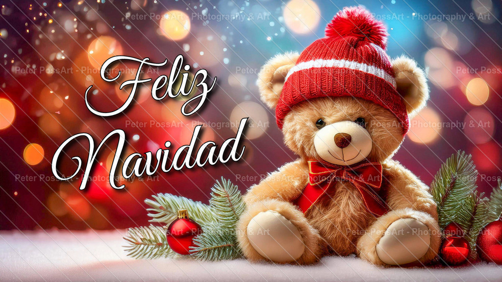 AI_Art_Postal_teddy_2 | Erstellt mit Hilfe von KI | Created with the help of AI | Creado con ayuda de la IA