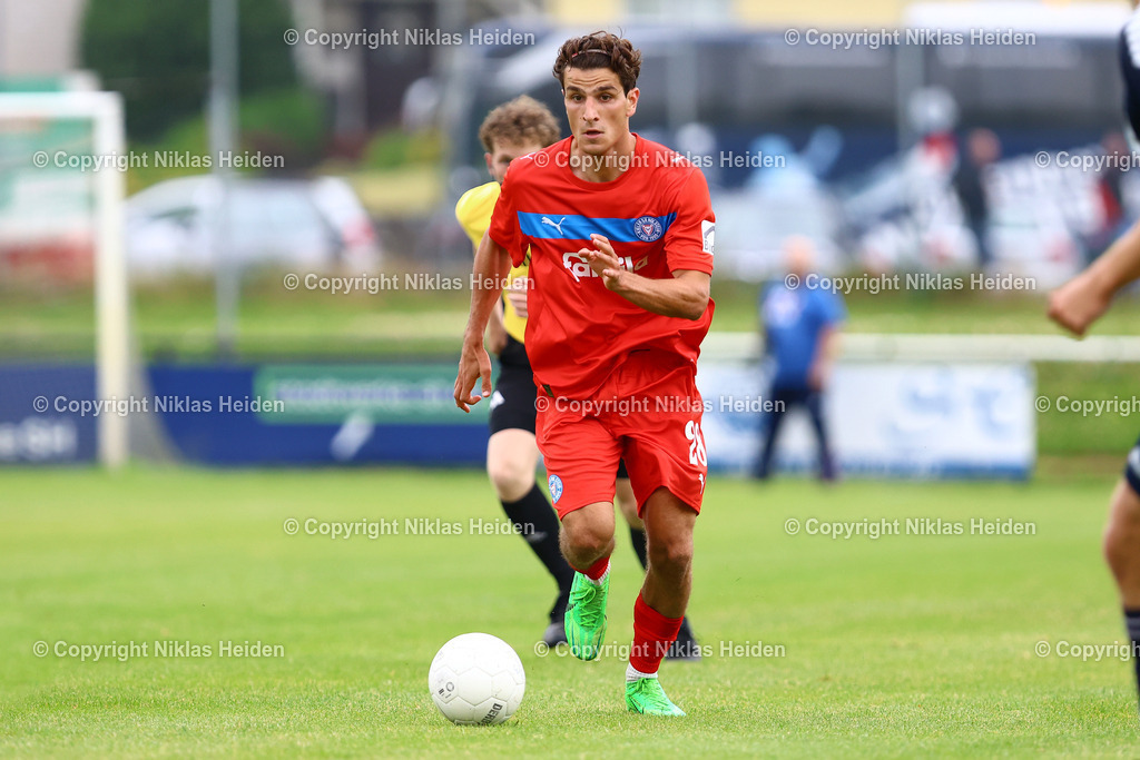 NH_HolsteinKielU23_FCEintrachtNorderstedt_Testspiel_05072025 | #28 Gustav Karimi (Holstein Kiel U23)Fußball I Herren I Testspiel I Saison 2025-2026  I Holstein Kiel U23 - FC Eintracht Norderstedt I 05.07.2025 I Stadtwerke Arena Eckernförde - Realisiert mit Pictrs.com