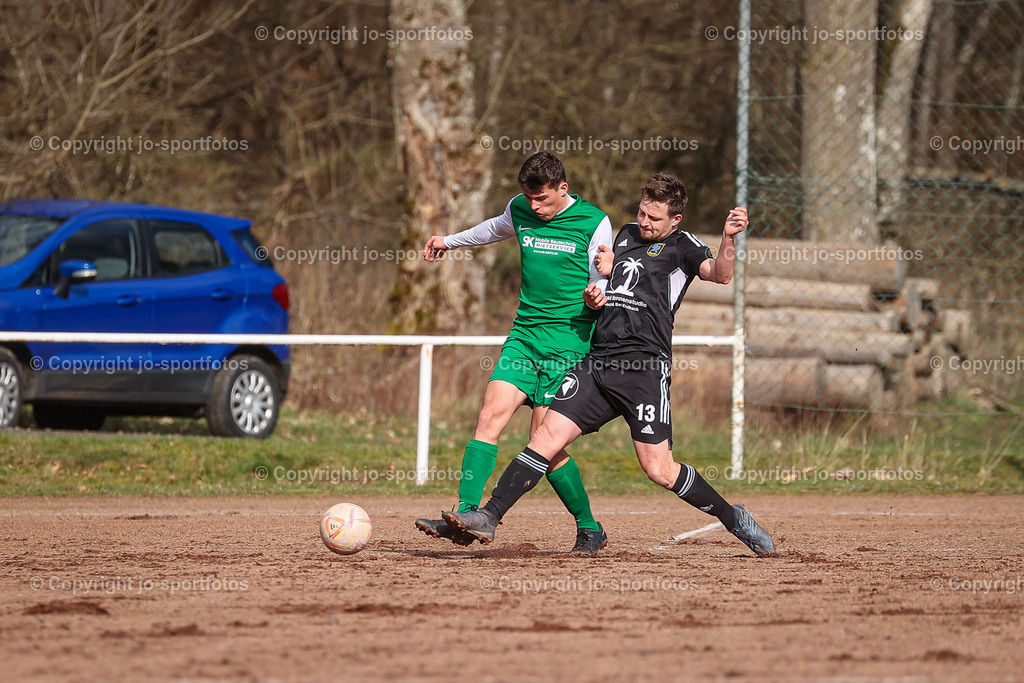 BQ3I1512 | 25.03.2023; Kreisliga A Dillenburg; Hartplatz Mittenaar-Offenbach; SG Aartal - TSV Ballersbach; Ergebnis: 1:0 (0:0)