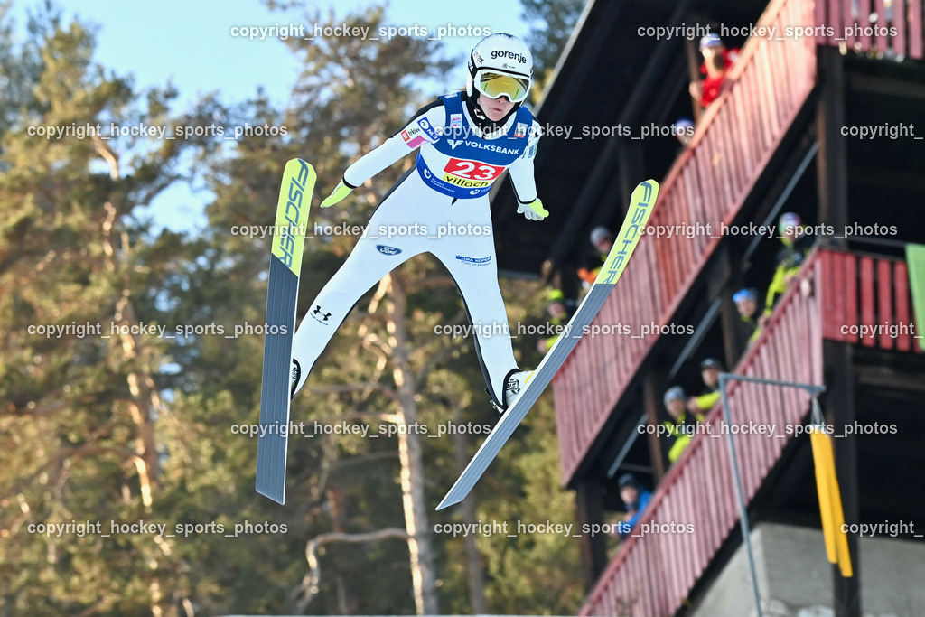 Weltcup Skispringen Villach Damen 29.12.2022 | #23 KLINEC Ema