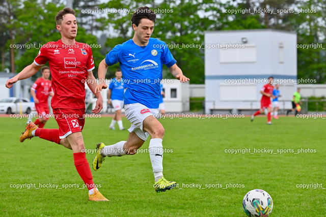 Villacher SV vs. Union Matrei 20.5.2023 | #7 Julian Egger, #18 Wolfgang Guggenberger