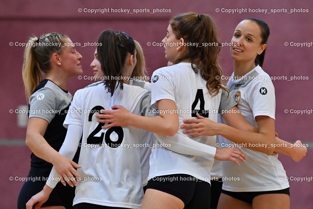 ASKÖ Volley Eagles vs. ATSC Kelag Wildcats 16.10.2022 | Eagles Villach Mannschaft, #19 BIGI Veronica, #13 BEBEKAJLO Vanessa