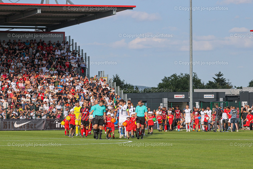 BQ3I2620 | 18.07.2023; Testspiel; Sibre Sportzentrum Haarwasen; TSV Steinbach Haiger - Eintracht Frankfurt; Ergebnis: 2:1 (1:1)