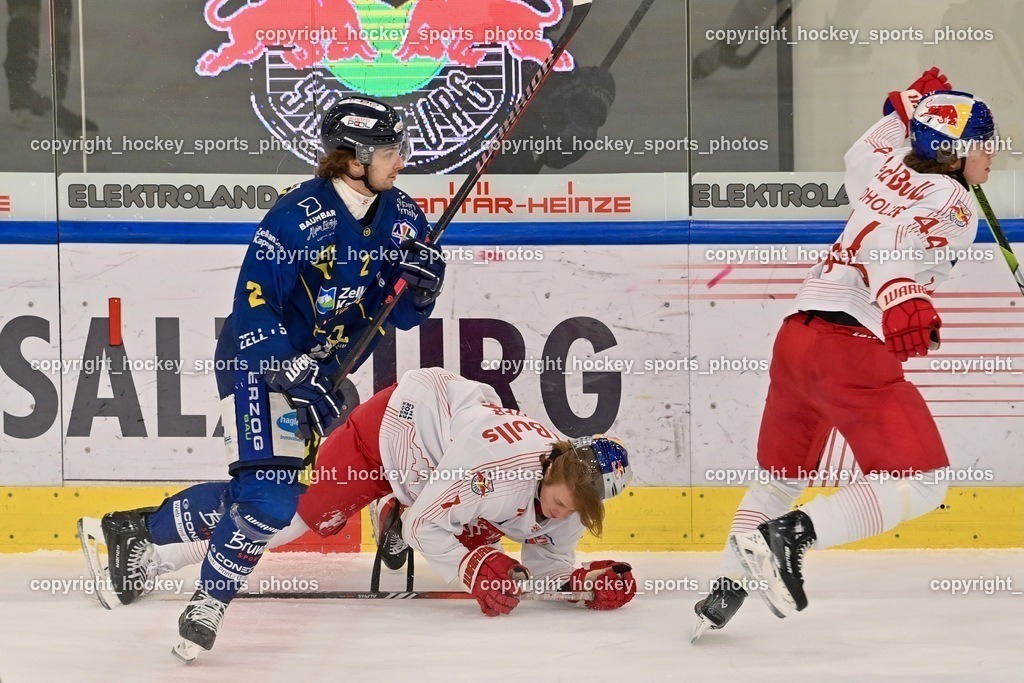 RED BULL Eishockey Akademie vs. EK Zeller Eisbären 25.1.2024 | #2 Altuhov Ivan, #7 Wurzer Maximilian, #44 Sandholzer Laurin