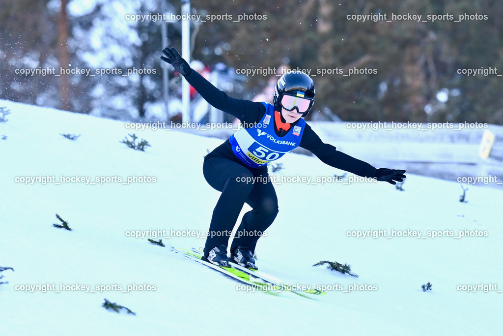 Weltcup Skispringen Villach Damen 29.12.2022 | #50 PYLYPCHUK Tetiana