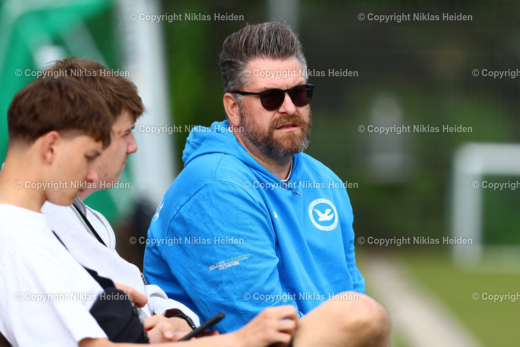 NH_USCPaloma_EimsbüttelerTV_Testspiel_11072025 | Jan Haimerl (Ligamanager, USC Paloma)Fußball I Herren I Testspiel I Saison 2025-2026  I USC Paloma - Eimsbütteler TV I 11.07.2025 I Jonny-Rehbein-Sportplatz - Realisiert mit Pictrs.com