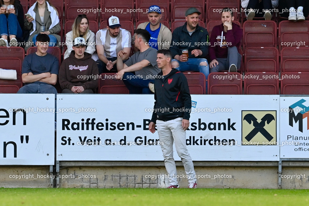 SV Feldkirchen vs. Atus Ferlach 5.5.2023 | Headcoach Atus Ferlach Mario Verdel