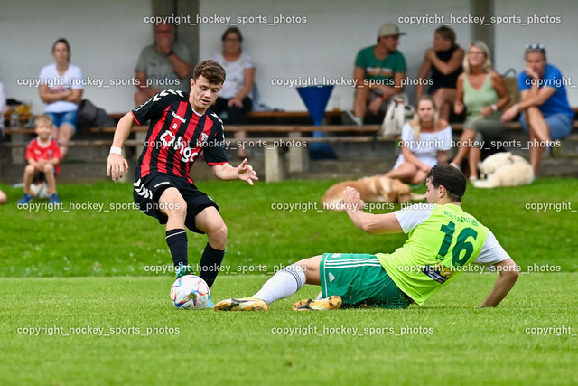 WSG Radenthein vs. ESV Admira Villach 15.8.2023 | #8 Michael Unterassinger, #16 Ziga Slavicek