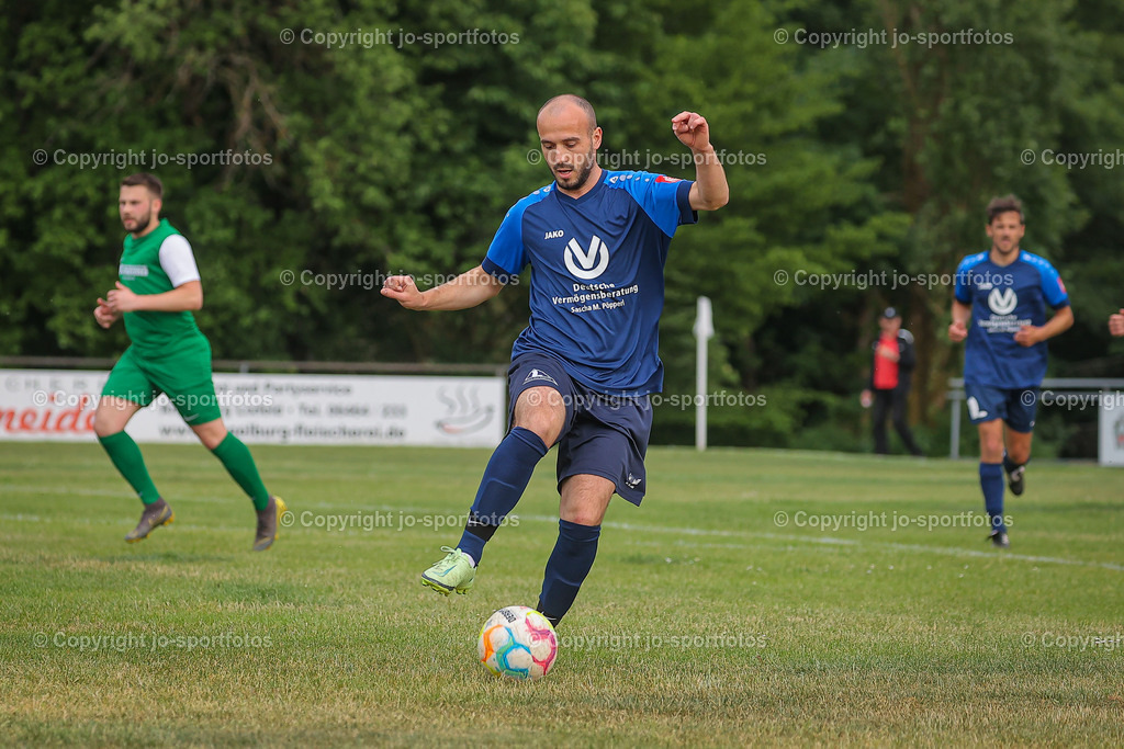 BQ3I2721 | 09.06.2023; Relegation zur Kreisliga B Dillenburg; Rasenplatz Hirzenhain; SSV Hirzenhain - TSV Ballersbach II; Ergebnis: 1:3 (1:2)