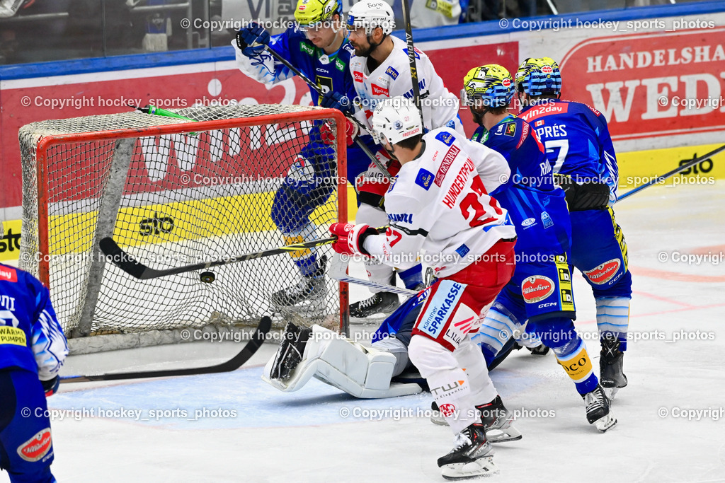 EC IDM Wärmepumpen VSV vs. EC KAC 12.3.2023 | #27 Hundertpfund Thomas, #9 Rauchenwald Alexander, Tor EC KAC, #47 Despres Simon, #6 Lessio Lucas, #17 Kulda Arturs