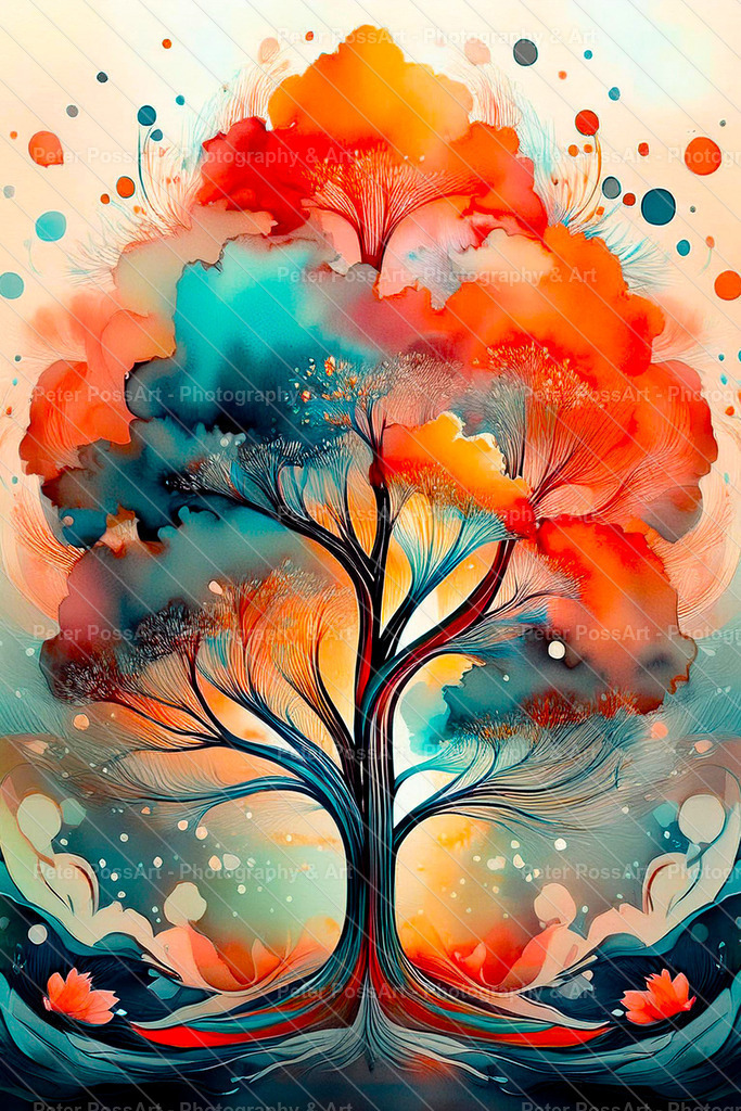 AI_Art_Tree (7) | Bilder erstellt mit Hilfe von KI | Pictures created with the help of AI