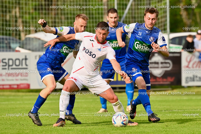 SV Dellach Gail vs. SAK 29.5.2023 | #7 Benedikt Kaltenhofer, #99 Uros Palibrk, #13 Gabriel Umfahrer