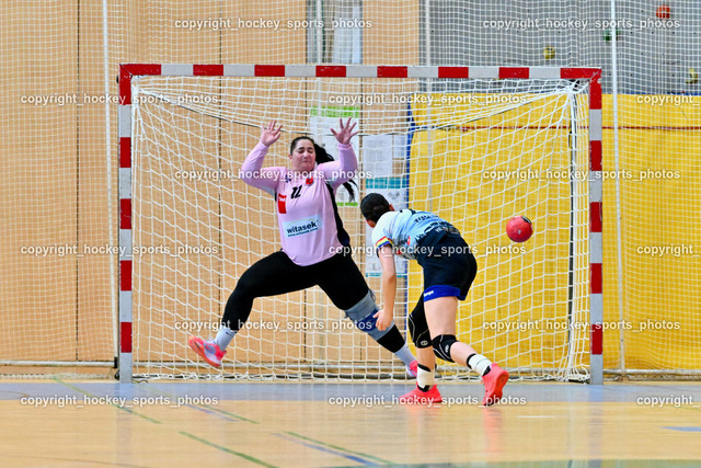 SC Ferlach Damen vs. Handballclub BW Feldkirch 1.4.2023 | #12 Segota Helena, #21 Todorova Madlen