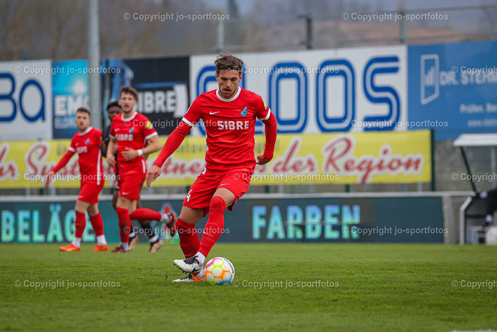 BQ3I7226 | 29.04.2023; Regionalliga Südwest; SIBRE Sportzentrum Haarwasen; TSV Steinbach Haiger - KSV Hessen Kassel; Ergebnis: 2:0 (0:0)