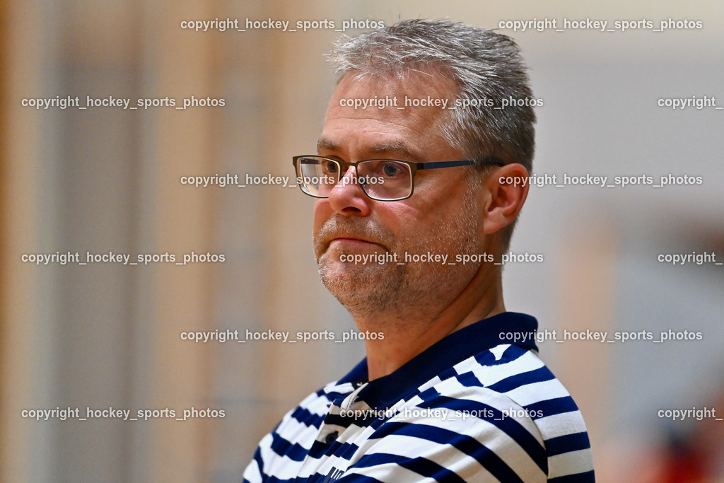  KAC Floorball vs. VSV Unihockey 24.9.2022 | Headcoach VSV Unihockey Stephan Achernig