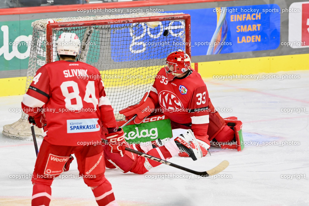 EK Zeller Eisbären vs. EC KAC Future Team 5.11.2022 | #33 Vorauer Florian, Tor EK Zeller Eisbären