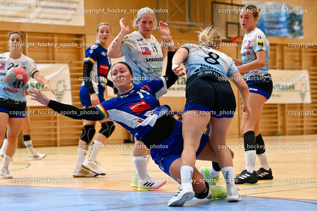 SC Ferlach Damen vs. Handball BW Feldkirch 2.9.2023 | #17 FEIERLE-SCHEIDBACH Julia, #71 Voncina Luna, #8 BOHLE Julia, # 13 TODOROVIC Nikolina