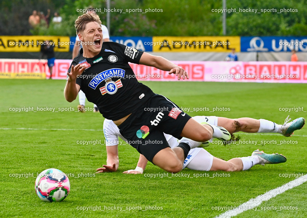 SAK vs. SK Sturm 22.7.2023 | #6 Toni Dullnig, #8 Alexander Prass