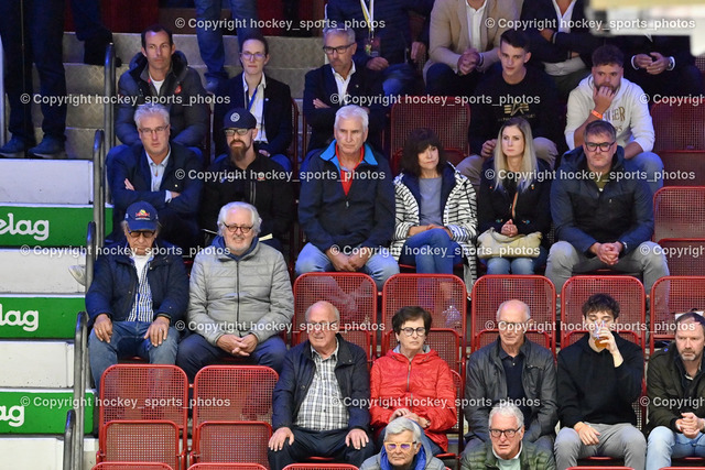 EC IDM Wärmepumpen VSV vs. Färjestad BK 9.9.2022 | Headcoach Nationalteam Österreich Teamchef Roger Bader, KAC Jugendtrainer Assistencoach Nationalteam Österreich Markus Peintner 