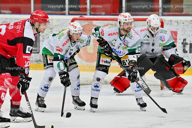 HDD Jesenice vs. EC Bregenzerwald 30.9.2022 | #10 Jenko Jasa, #71 Fässler Kai, #62 Fechtig Bernhard