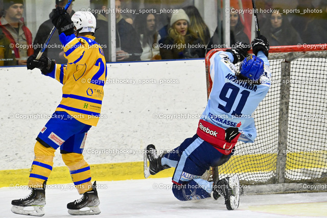 EHC Althofen vs. ESC Steindorf 27.2.2023 | #20 Kogler Benjamin, #91 Kravanja Kristian