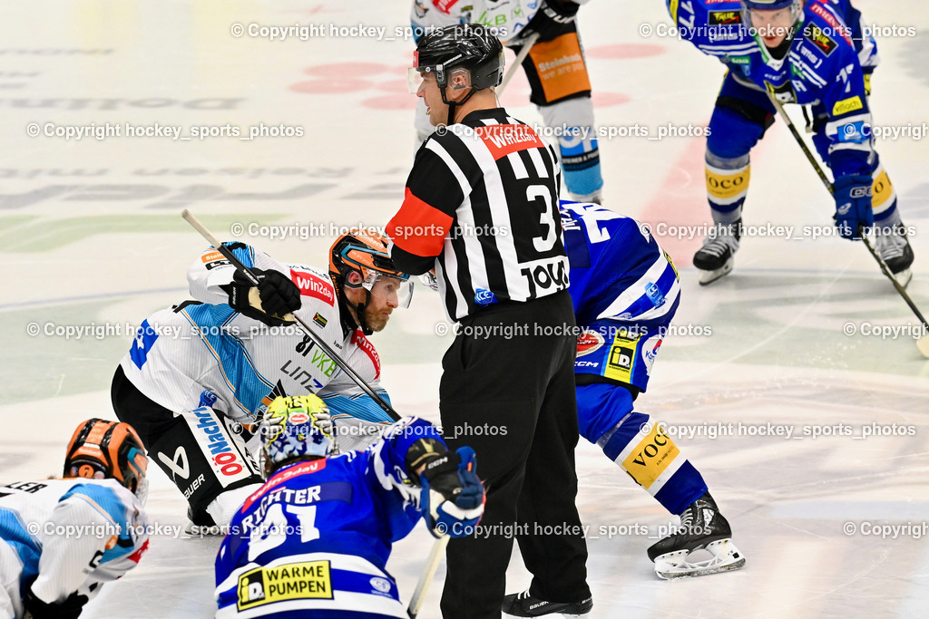 EC IDM Wärmepumpen VSV vs. Black Wings Linz 1.1.2024 | SMETANA LADISLAV Referee, #81 Collins Sean Brendan, 