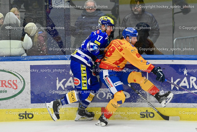 EC IDM Wärmepumpen VSV vs. Asiago Hockey 1935 22.12.2023 | #17 Kulda Arturs, #68 Marchetti Michele