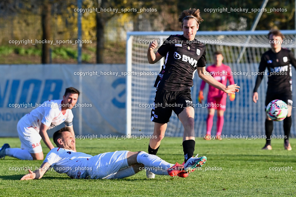 SAK vs. LASK Amateure 6.4.2023 | #27 Yanis Eisschill, #7 Darjan Aleksic, #4 Marko Gajic