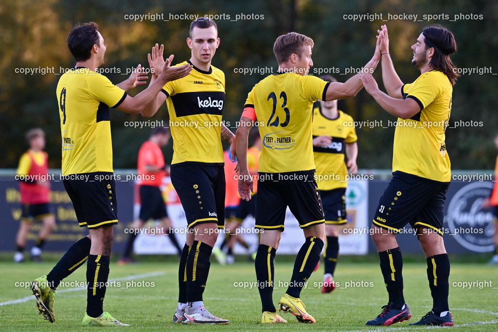 SV Wernberg vs. FC Faakersee 23.9.2022 | Jubel FC Faakersee Mannschaft, #9 Thomas Unterguggenberger, #68 Gal Zinic, #23 Roman Adunka, #31 Arnel Mulahalilovic