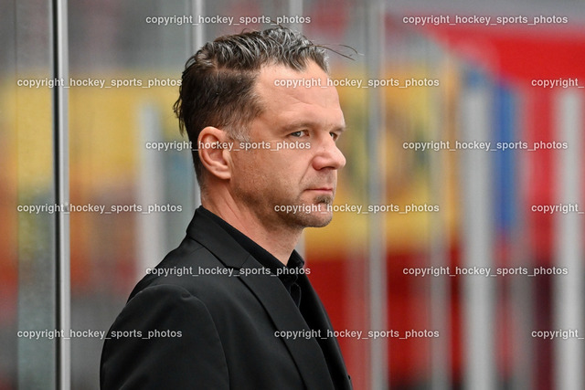 HDD Jesenice vs. EC Bregenzerwald 30.9.2022 | Headcoach HDD Jesenice GLAVIČ Gaber