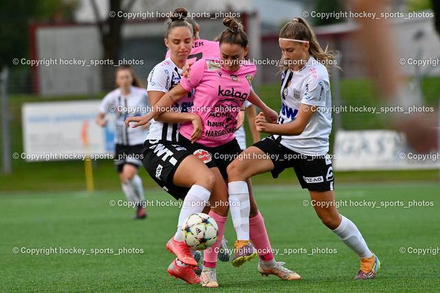 Liwodruck Carinthians Hornets vs. LASK Frauen 16.9.2023 | #13 Jana Kofler, #10 Elisa Ciccarelli, #75 Mavie Schweitzer